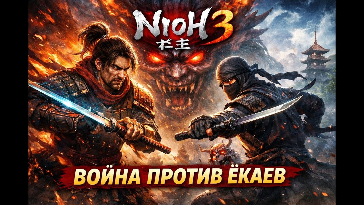 SENSEI сражается ПРОТИВ ЁКАЕВ #nioh3