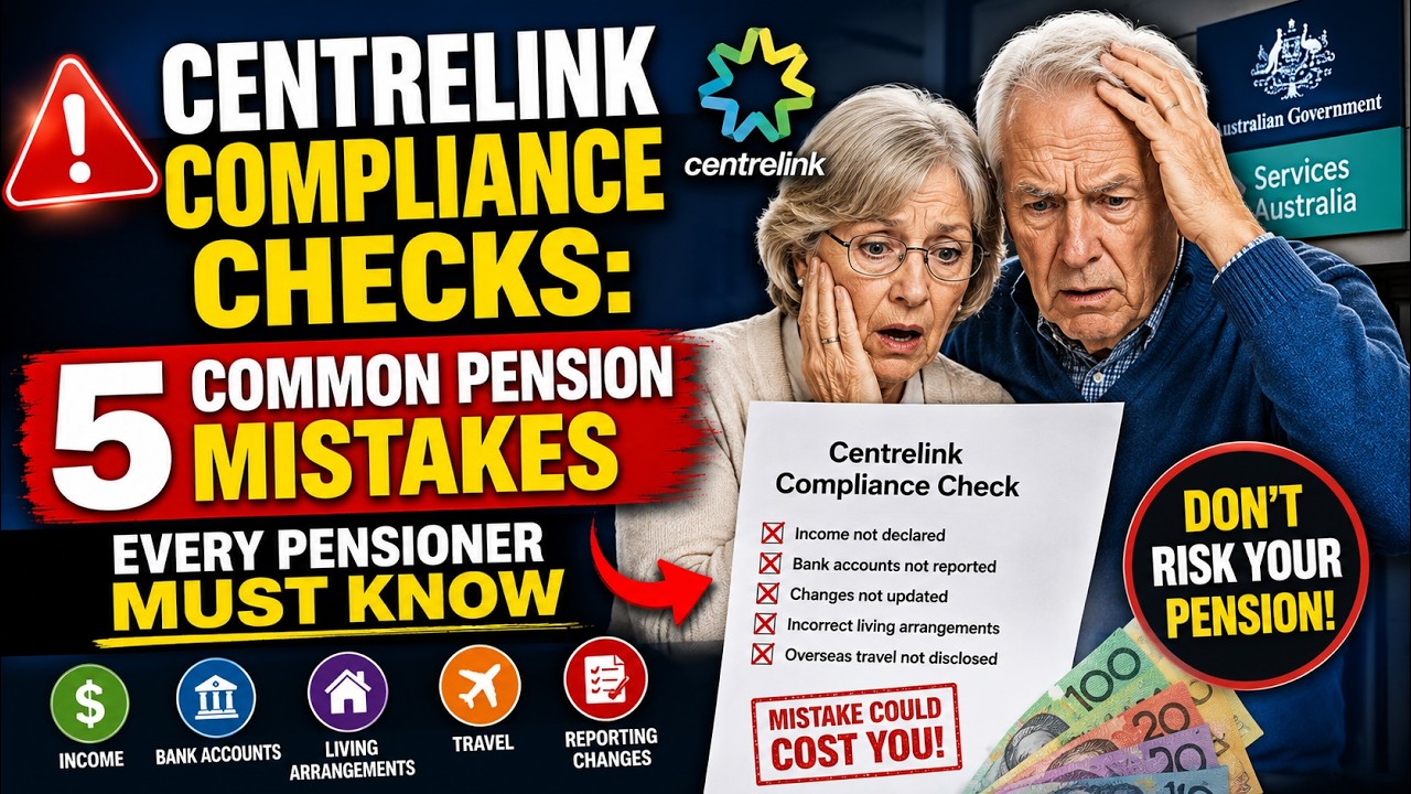 Centrelink Compliance Checks: 5 Common Pension Mistakes Every Pensioner Must Know