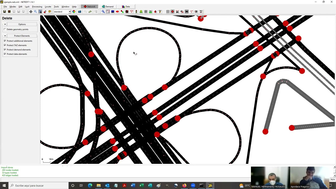 SUMO. Simulación cuando se cuenta con datos de varios detectores I