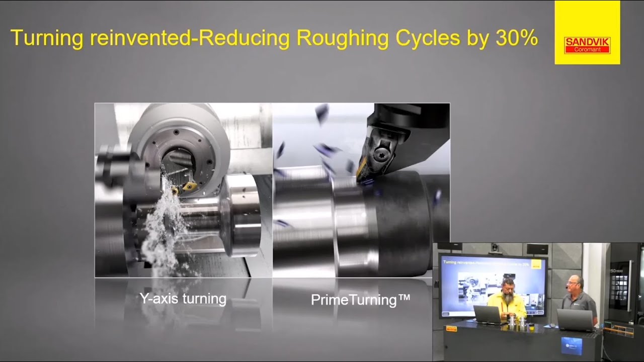 Turning reinvented = Reducing Roughing Cycle times by up to 30%