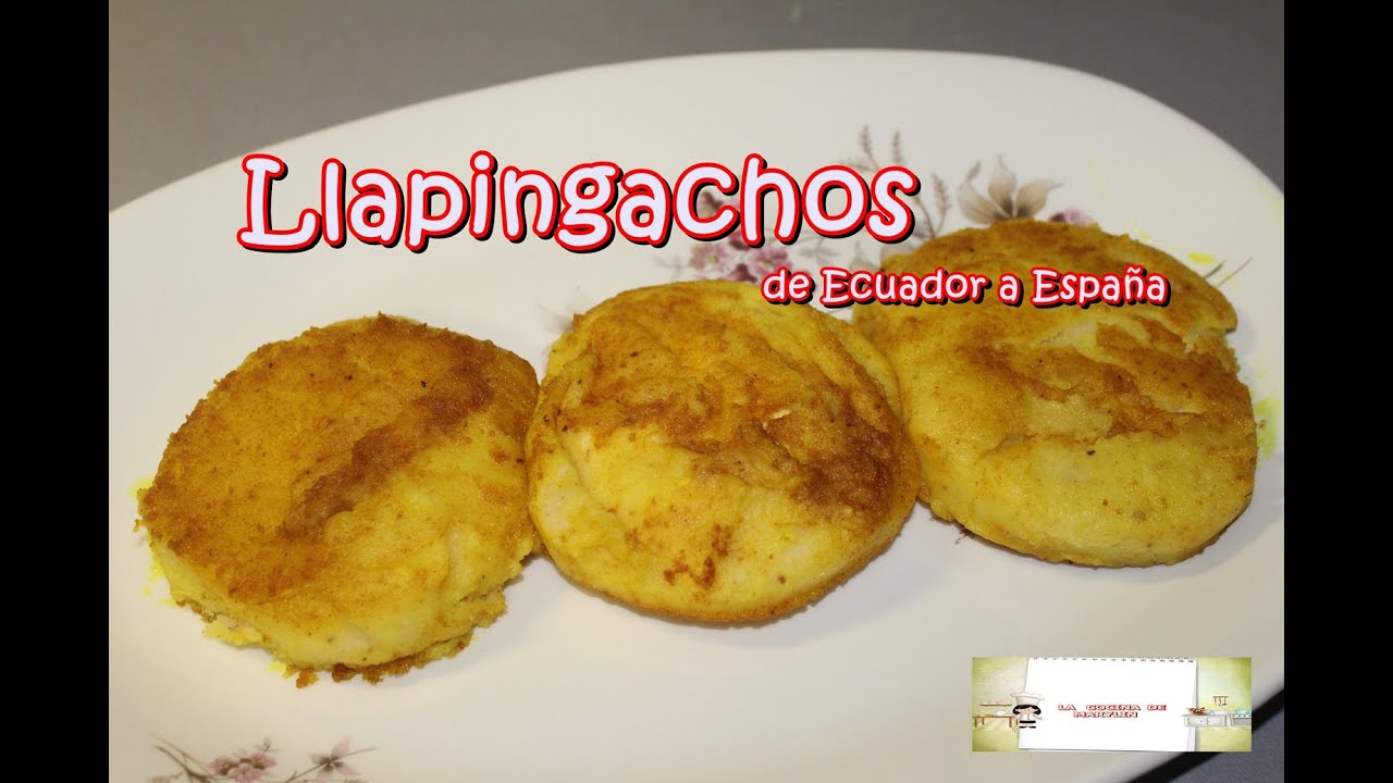 6.  Tortillas de papa para Llapingachos, receta ecuatoriana