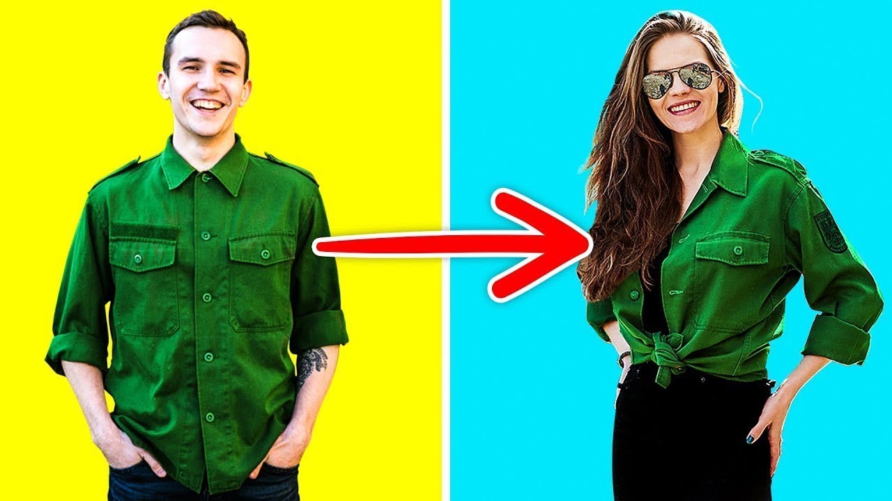 20 TRUCOS CON ROPA QUE SON ABSOLUTAMENTE BRILLANTES