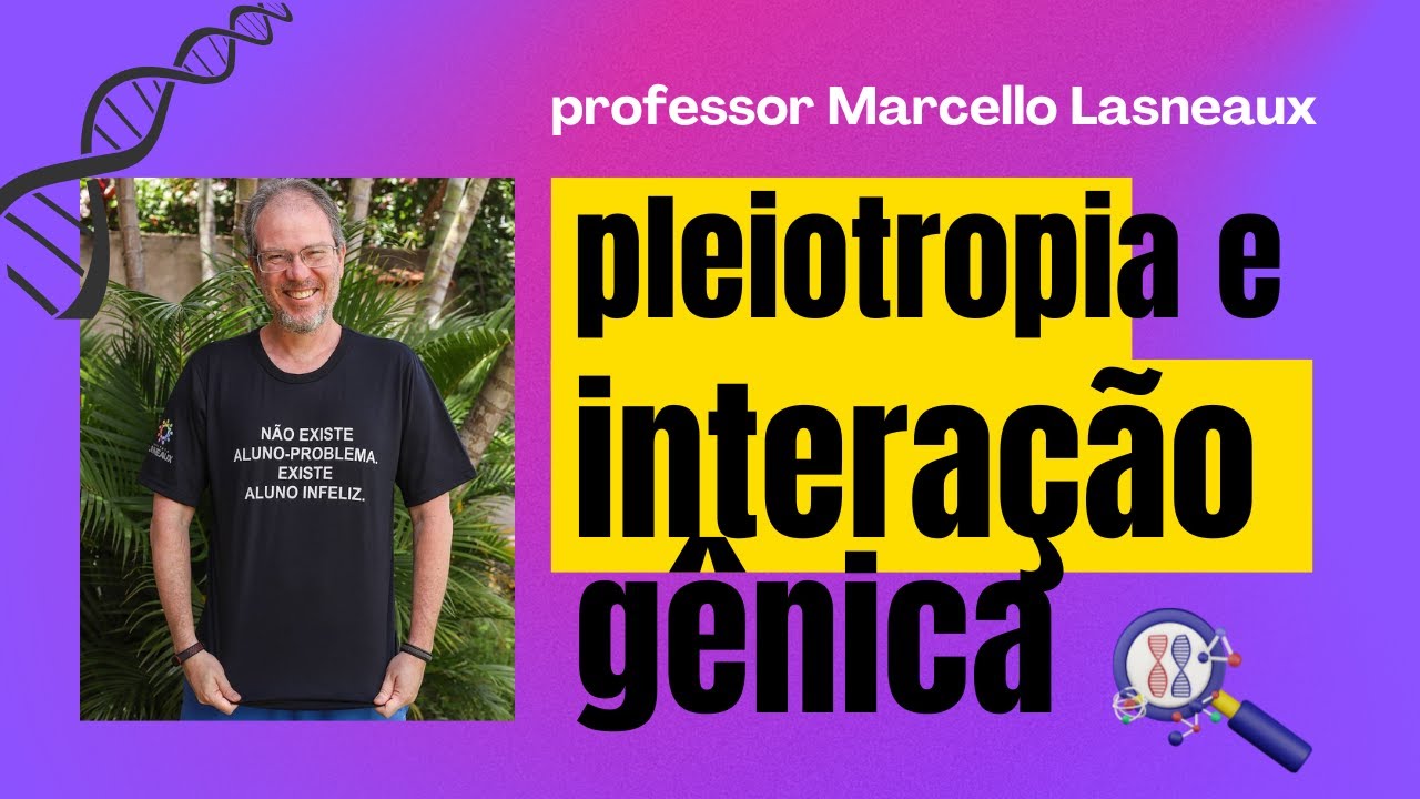Pleiotropia, interação gênica, epistasia e herança quantitativa
