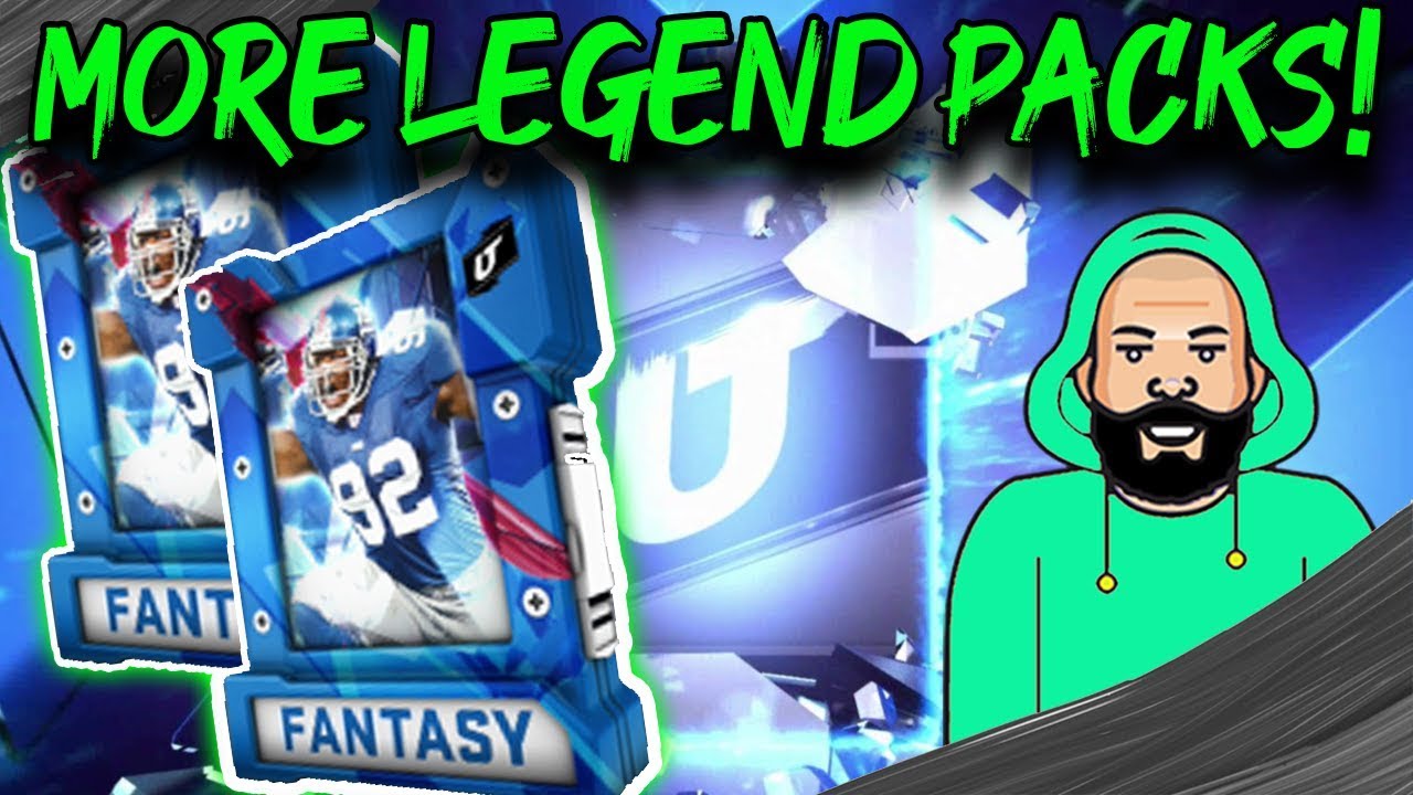 MORE LEGENDS FANTASY PACKS! MADDEN 20 ULTIMATE TEAM PACK OPENING