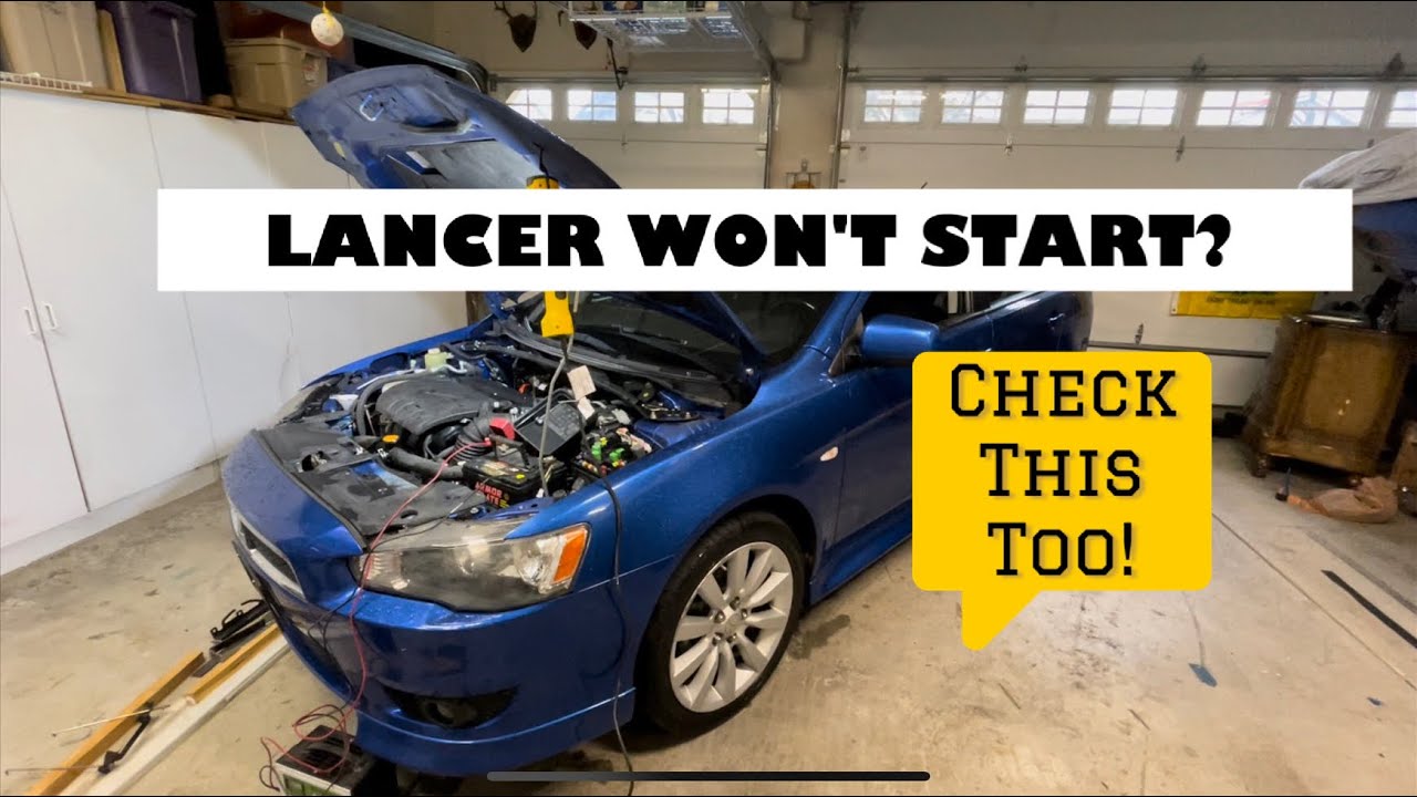 Mitsubishi Lancer Won’t Start? TRY THIS.