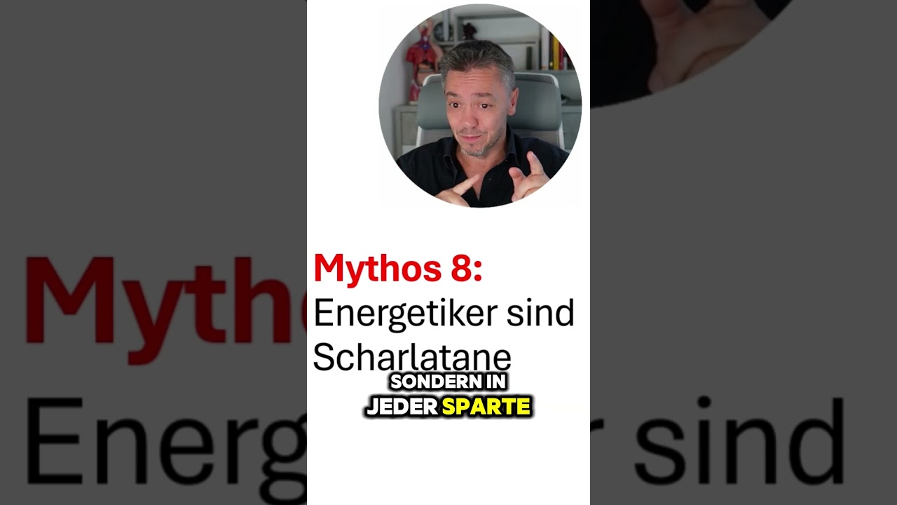 Mythos 8 - Energetiker sind Scharlatane #energetik #health #motivation
