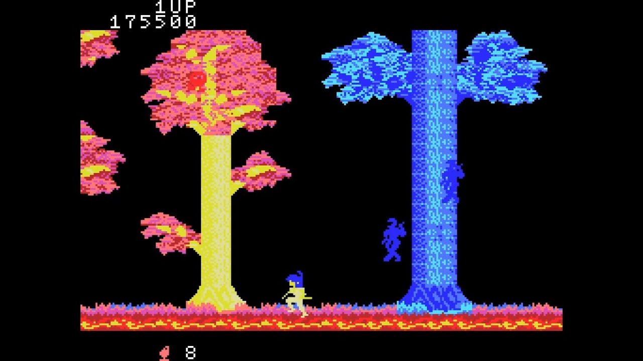 The Legend of Kage (Kage no Densetsu) | 影の伝説 (Taito, 1986, MSX)