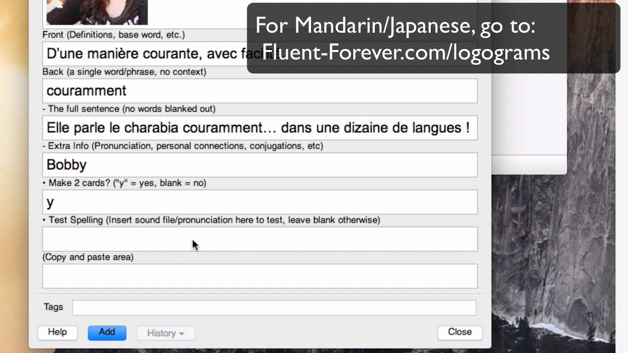Anki Tutorial 6-Abstract Words and Grammar