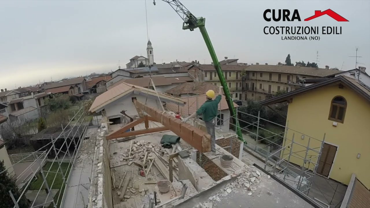 DEMOLIZIONE/COSTRUZIONE TETTO ISOLATO