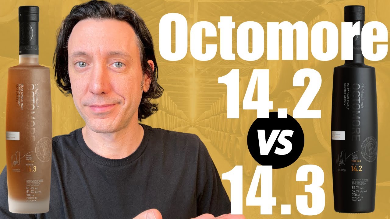 Bruichladdich Octomore 14.3 Review - Cask Strength, Highest PPM, Islay Barley - Compared to 14.2!