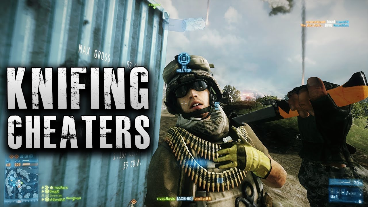 Battlefield 3 Knifing Cheaters