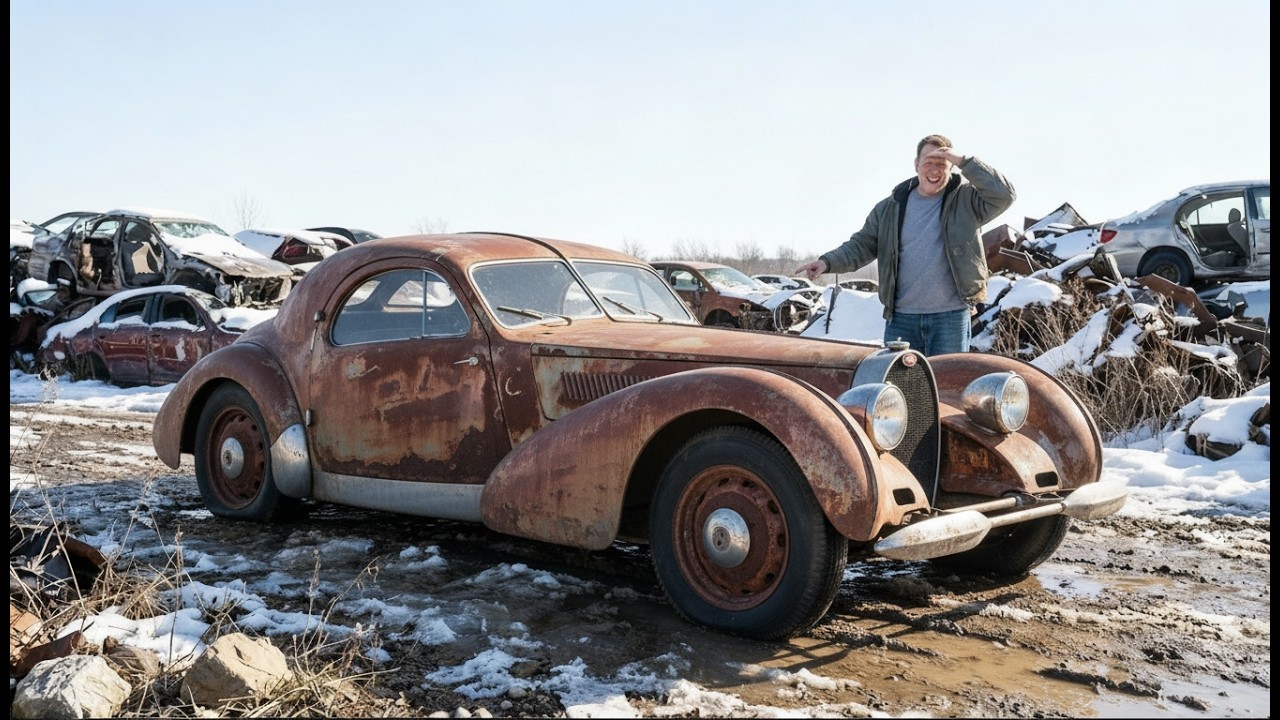 ASMR Car Restoration! Full Restoration of a 1932 Bugatti Atlantic From Rust to Showroom Classic