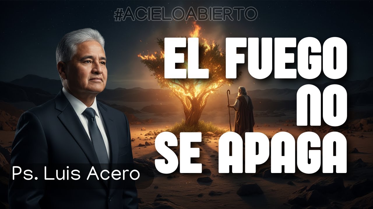 Cuando Dios llama a un hombre quebrado | La zarza ardiente y el desierto | Ps Luis Acero