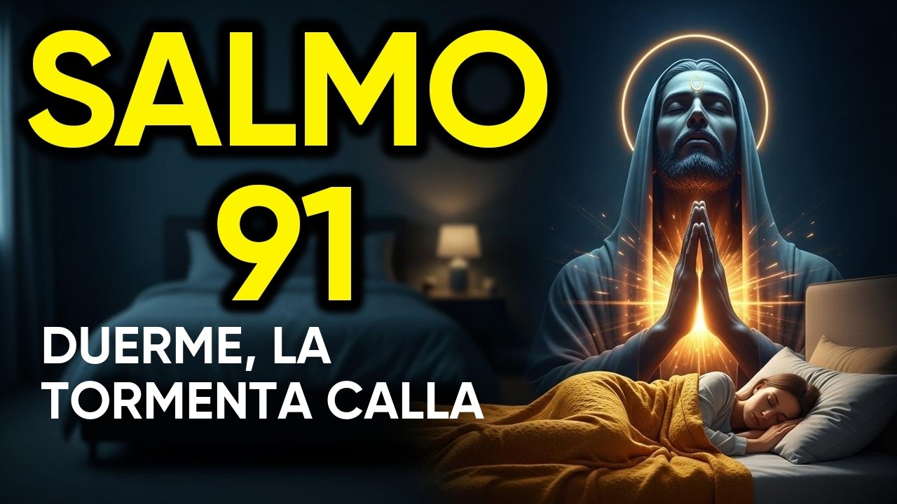 Salmo 91 para Dormir en Paz — Paz que Calla los Truenos de la Mente ⛈️🤫