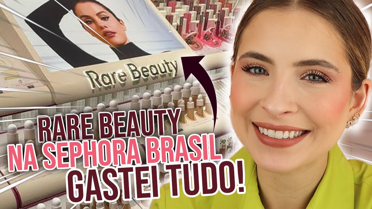 GASTEI TODO MEU DINHEIRO COMPRANDO RARE BEAUTY | Fernanda Tumas