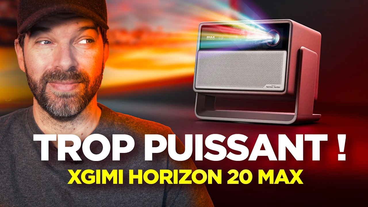LE MEILLEUR PROJECTEUR 4K HDR QUE J'AI TESTÉ ! XGIMI HORIZON 20 MAX
