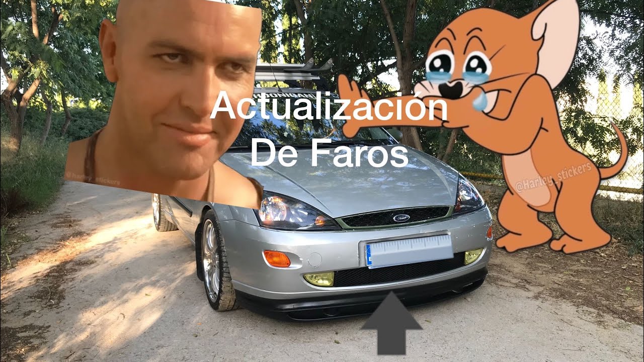 Actualizar faros Ford focus a Restyling