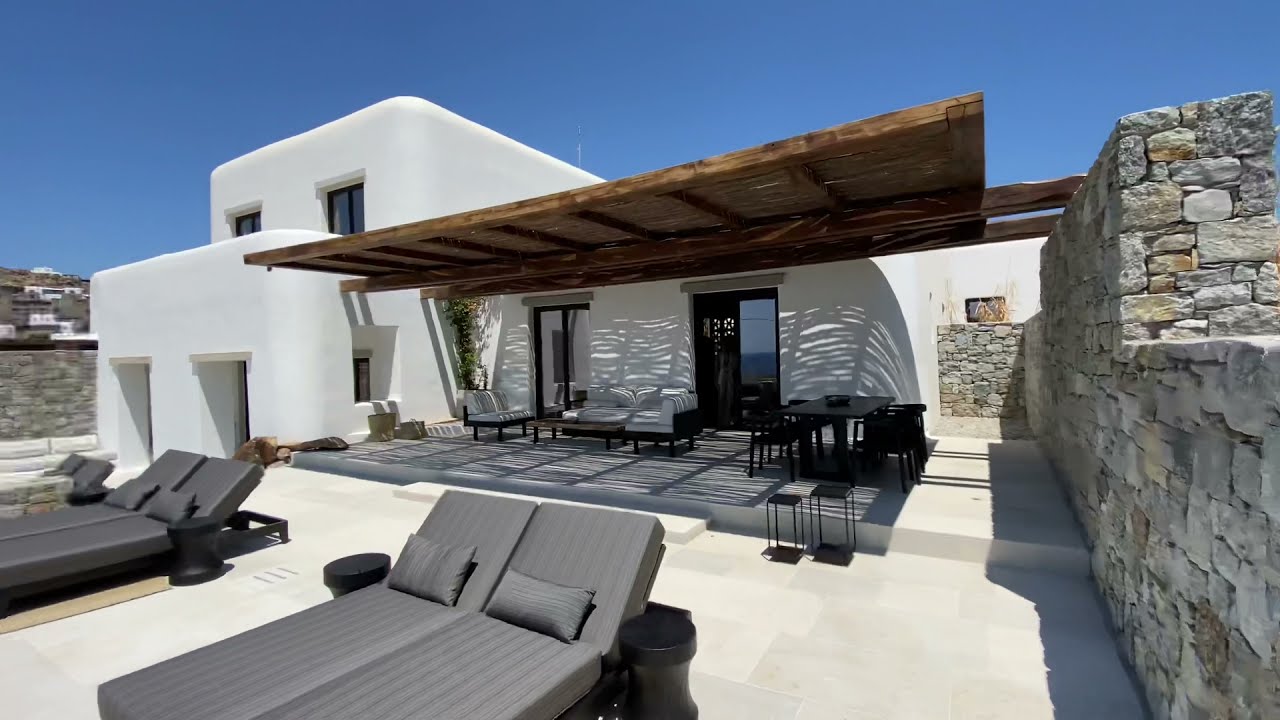 #Greece 🇬🇷 #Mykonos Kalesma Mykonos | Grand Villa | video room tour.