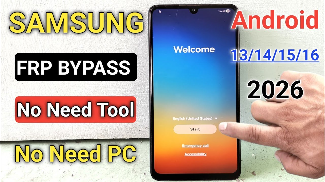 New Method || All Samsung FRP Bypass 2026 Android 13/14/15/16 || No Need TalkBack - No Need PC