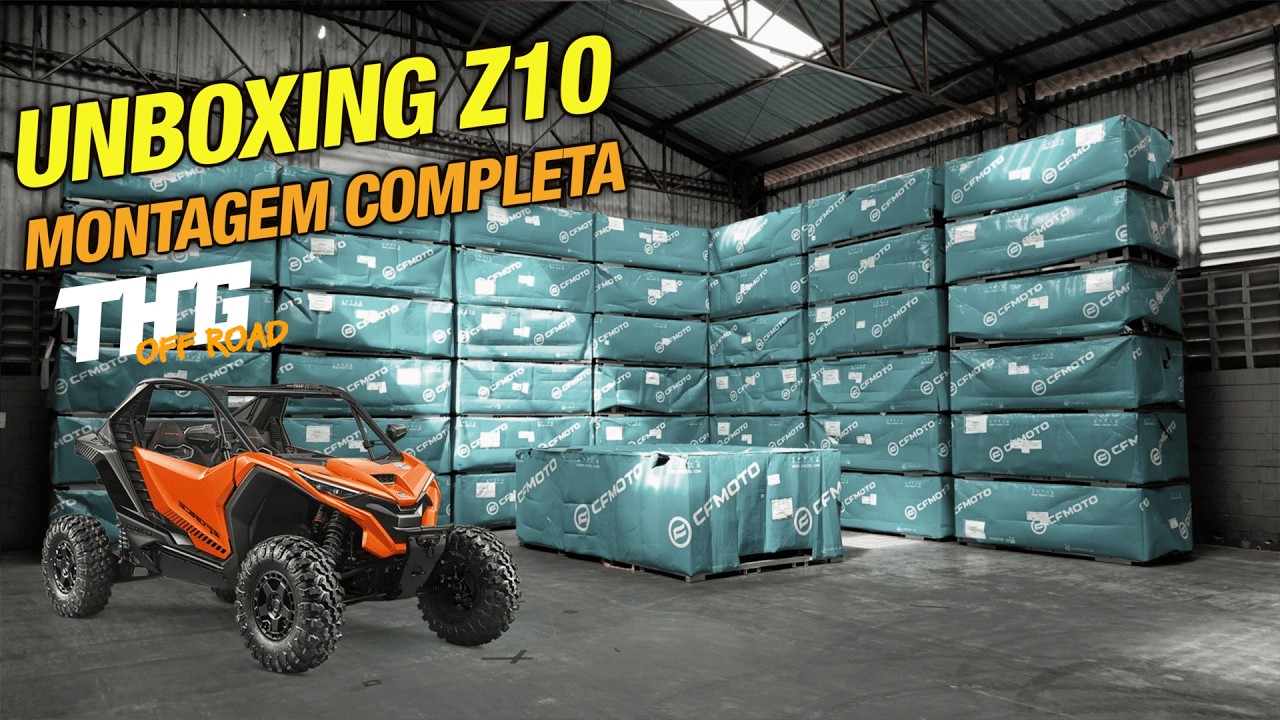 INVADI O C.D. DA CFMOTO PRA MONTAR UM Z10 TURBO!