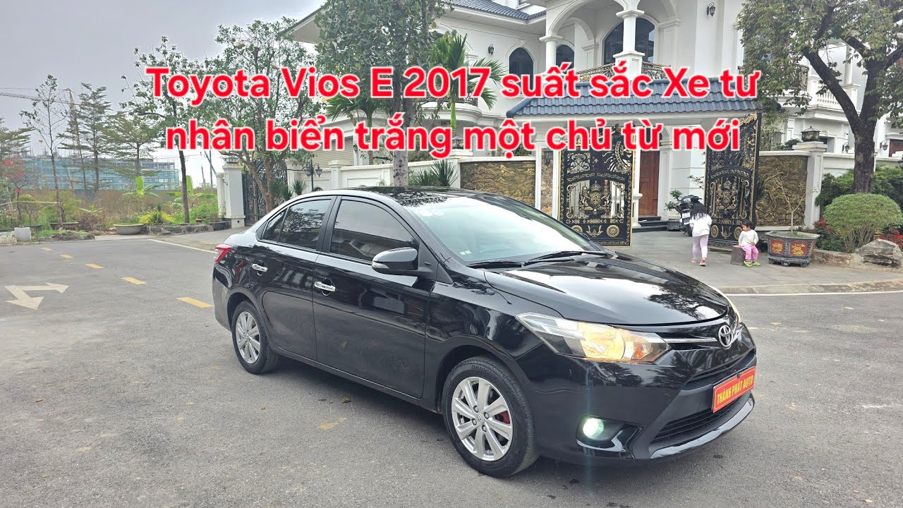 👨‍✈️Toyota Vios E 2017 Dual VVT-i đẹp suất sắc | Xe tư nhân biển trắng một chủ từ mới zin 0913633466