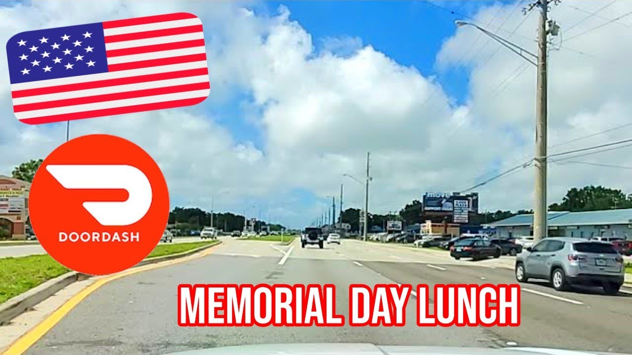 🔴 Doordash Memorial Day Lunch Rush