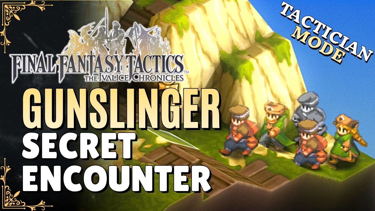 Magic guns rare fight vs. solo Knight! Tactician Mode | FFT Ivalice Chronicles | Bonus Guide