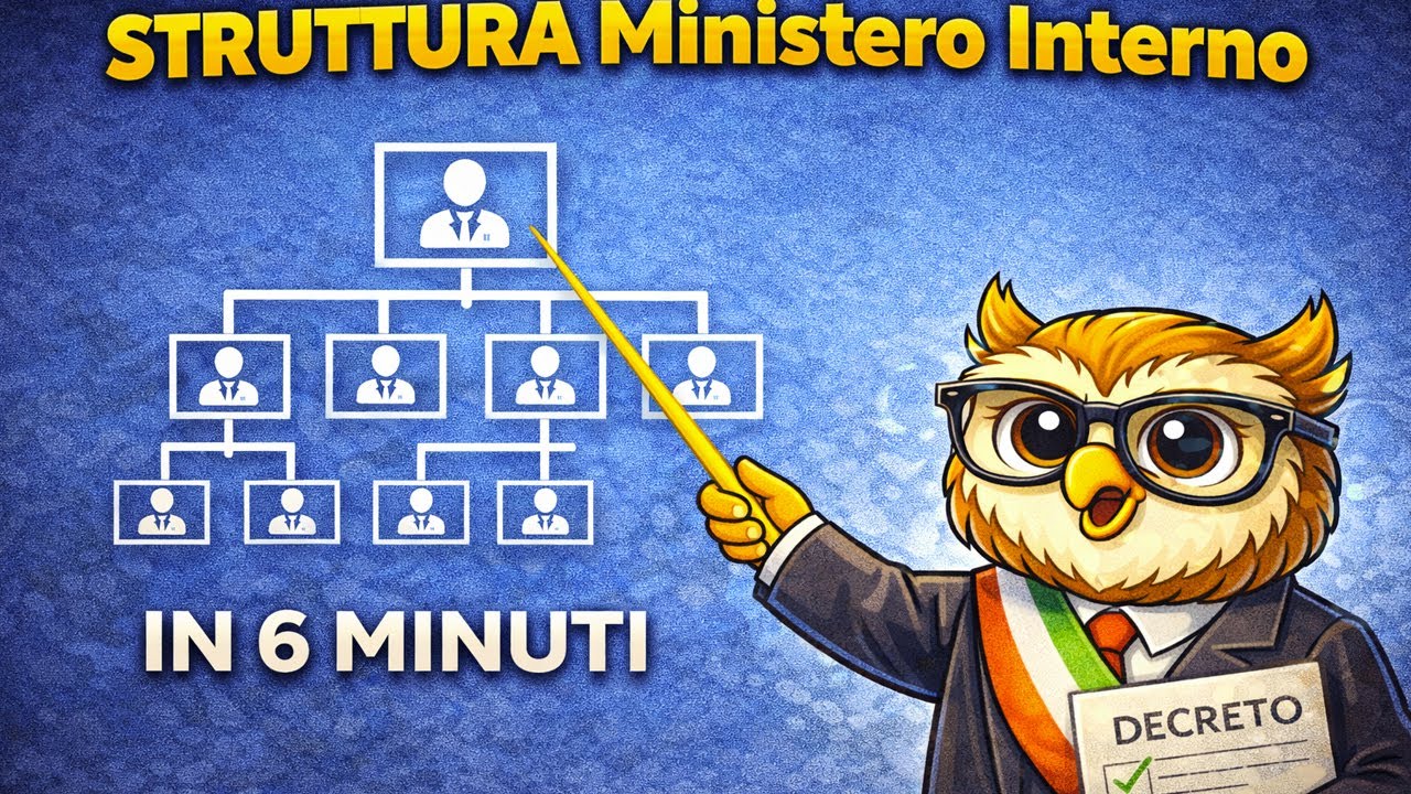 La Struttura e l'organizzazione del Ministero dell'Interno in 6 minuti: Dipartimenti e Uffici