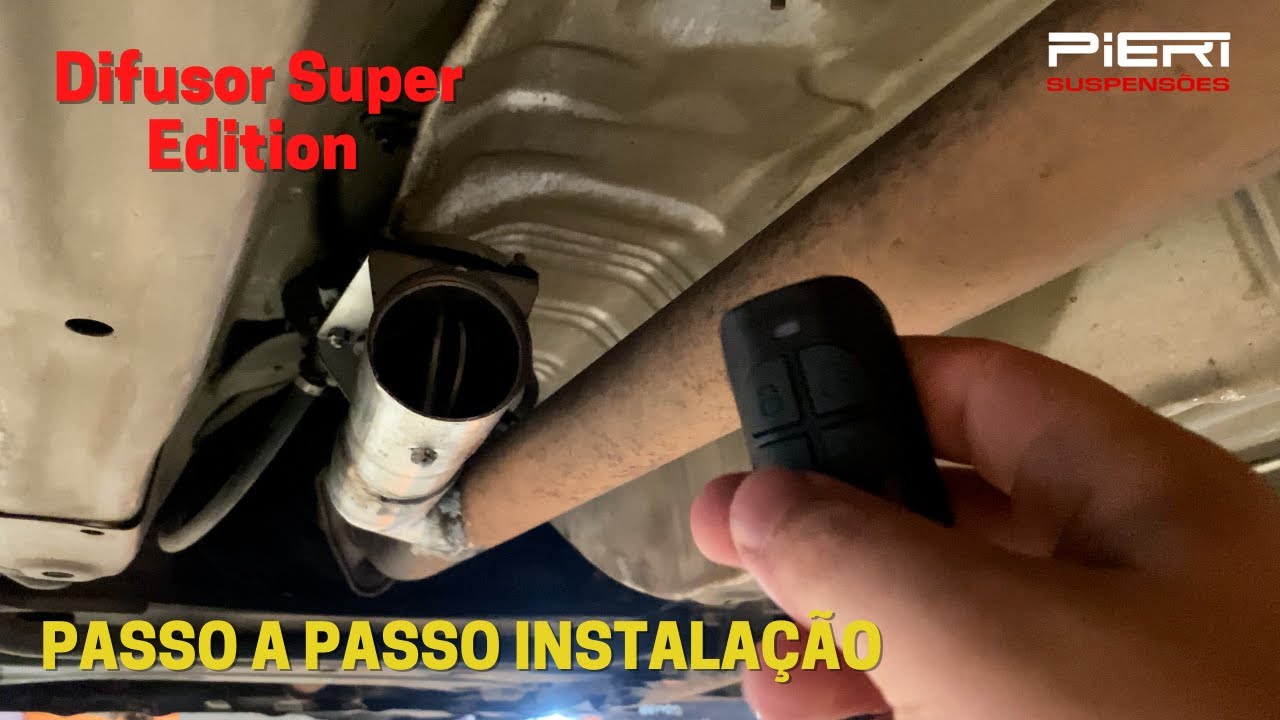VÍDEO PASSO A PASSO INSTALAÇÃO DIFUSOR - PIERI SUSPENSÕES ESPECIAIS