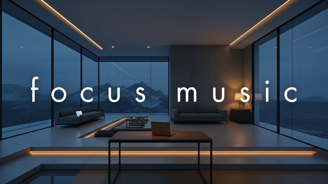 In a Luxury Winter Penthouse｜Focus Like a CEO・Deep Work Music for Hyperfocus