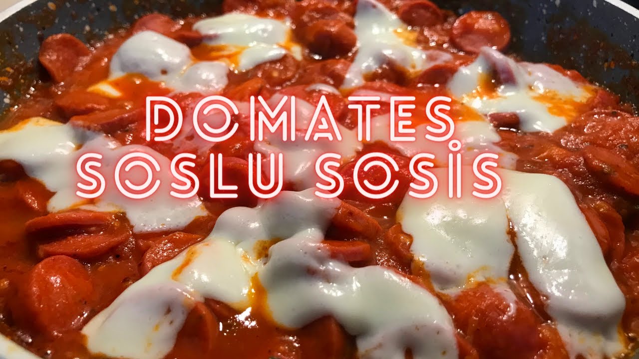DOMATES SOSLU KAHVALTILIK SOSİS TARİFİ/ DOMATES SOSLU SOSİS/KAHVALTILIK TARİFLER