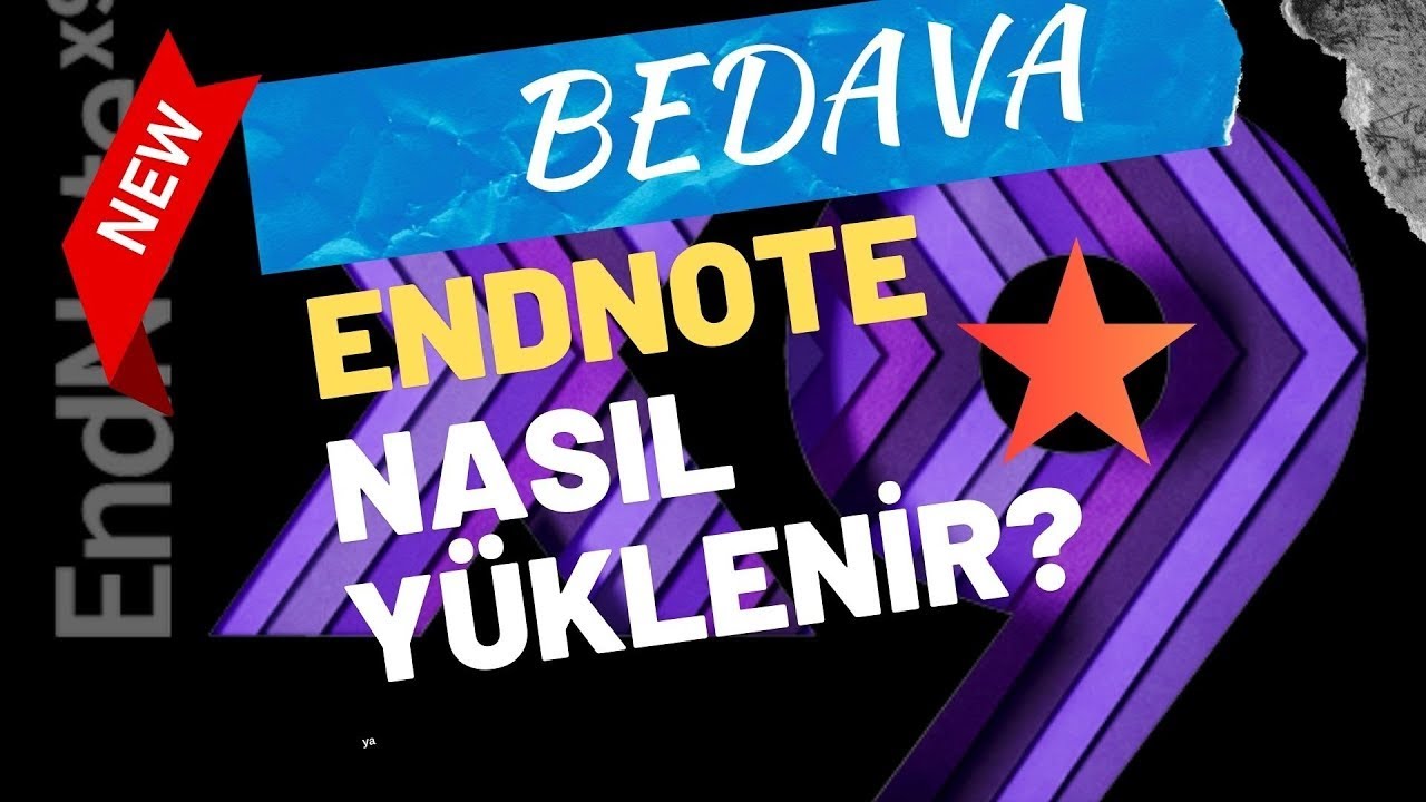 Endnote Bedava Nasıl Yüklenir  |  EndnoteWeb Kullanımı