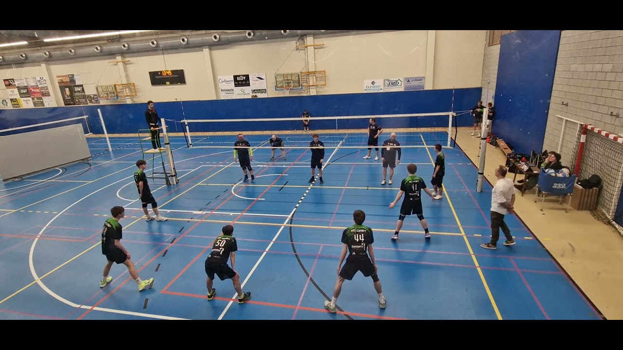Match Volley 7 février 2026 Ciney-Anhée