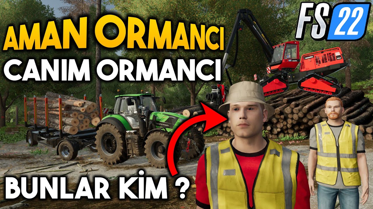 ÇOK OYUNCULU ORMAN İŞİ !! // FS22