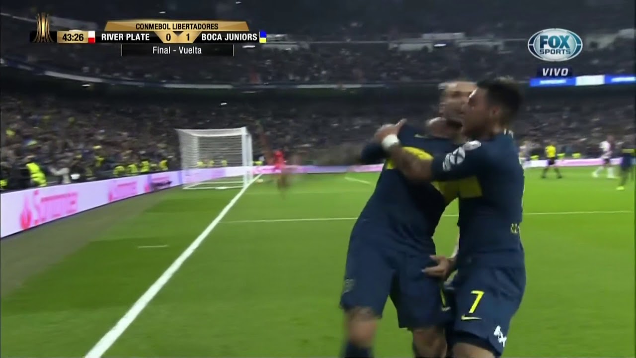 Gol Benedetto River-Boca Final Libertadores