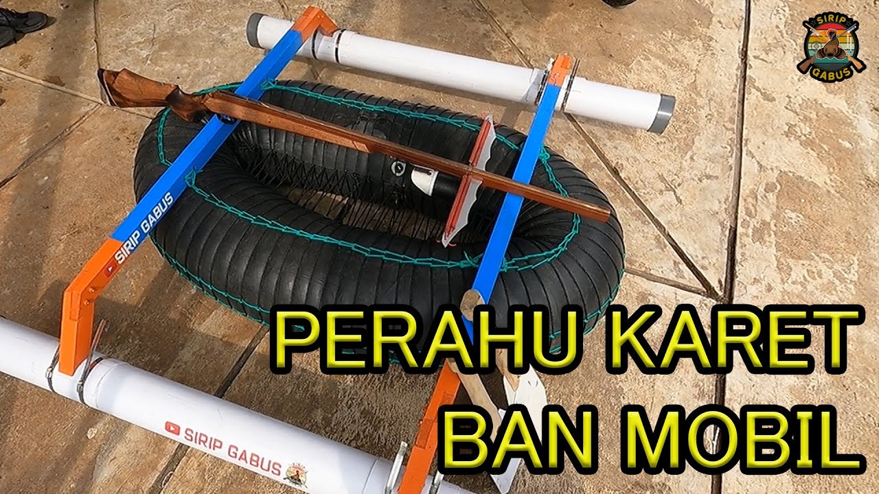 Perahu Karet Ban Mobil