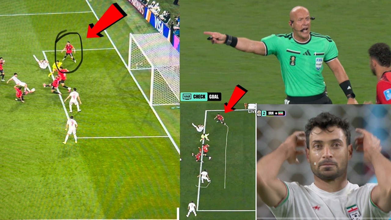 Iran Goal Disallowed for Offside 😱 Is This the Biggest VAR 😳 Mistake of the World Cup? Iran Robbed?