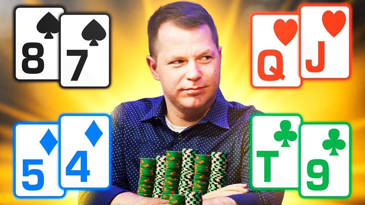 The PERFECT Way To Play SUITED CONNECTORS!