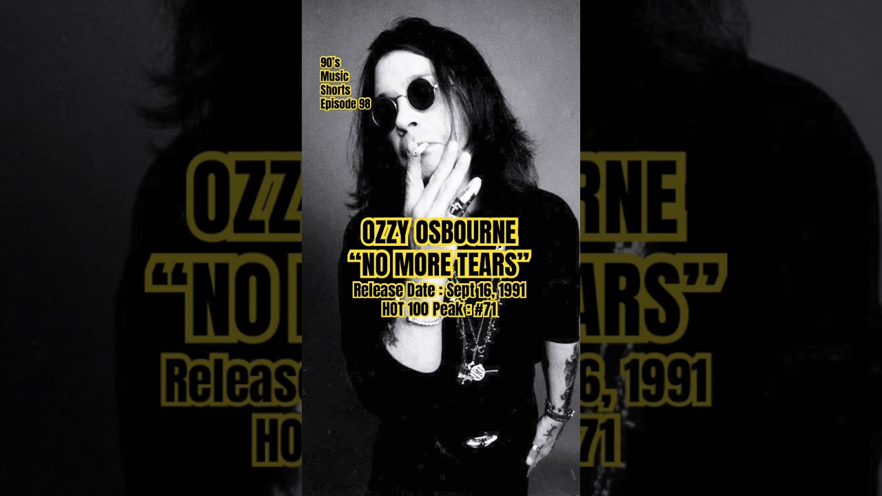 Ozzy Osbourne “No More Tears” 