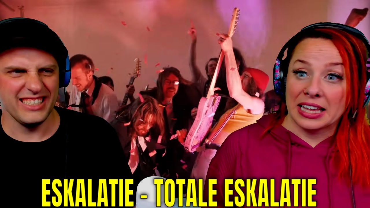 ESKALATION - TOTAL ESKALATION (Официальное видео) РЕАКЦИИ THE WOLF HUNTERZ