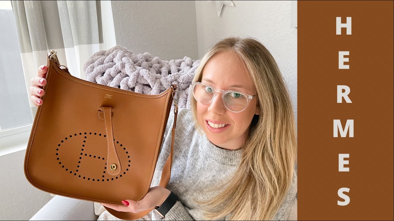 HERMES | Evelyne PM II Epson Leather Gold & GHW | WIMB + Обзор