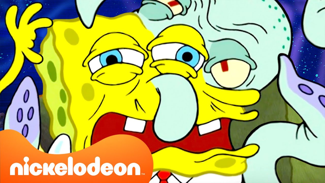 Губка Боб вызывает отвращение целый час подряд 🥴 | Nickelodeon Cyrillic