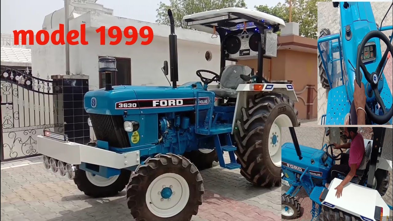 मॉडिफाई हो चुका Ford Holland 3630 model 1999 MP ka hai tractor