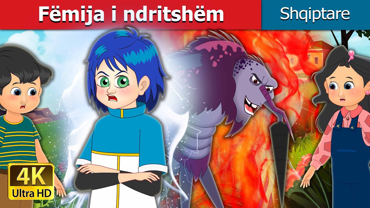 Fëmija i ndritshëm | The Shining Child in Albanian | @AlbanianFairyTales