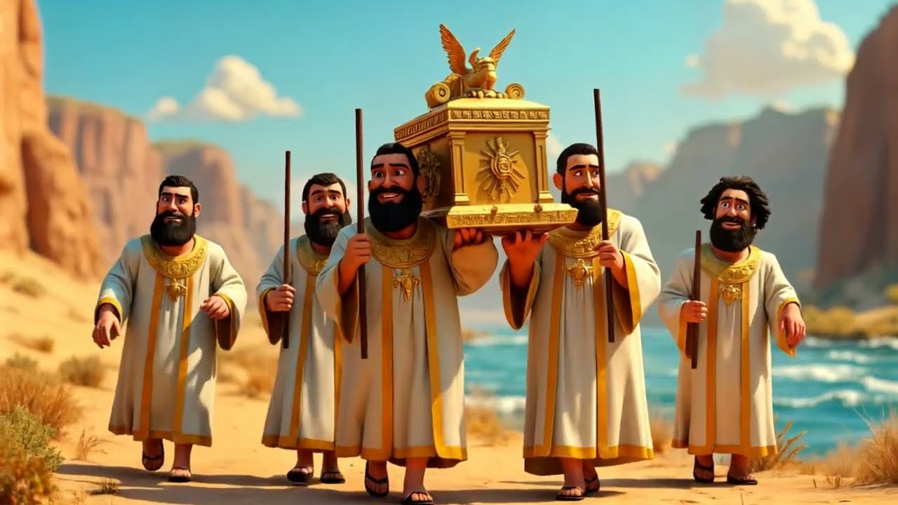 Crossing the Jordan River: God Makes a Way! | Kids Bible Stories