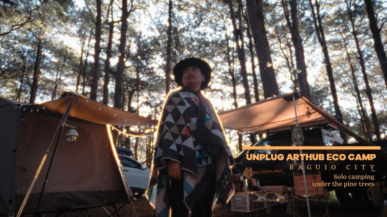 Camping under the pine trees | Unplug Arthub Eco Camp
