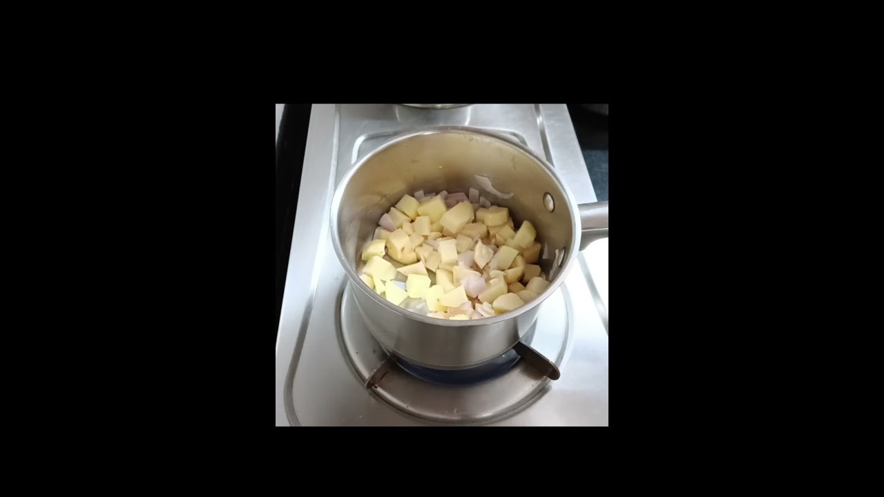 Healthy Creamy Potato Soup #Shortsvideos#Dolfy'sKitchen