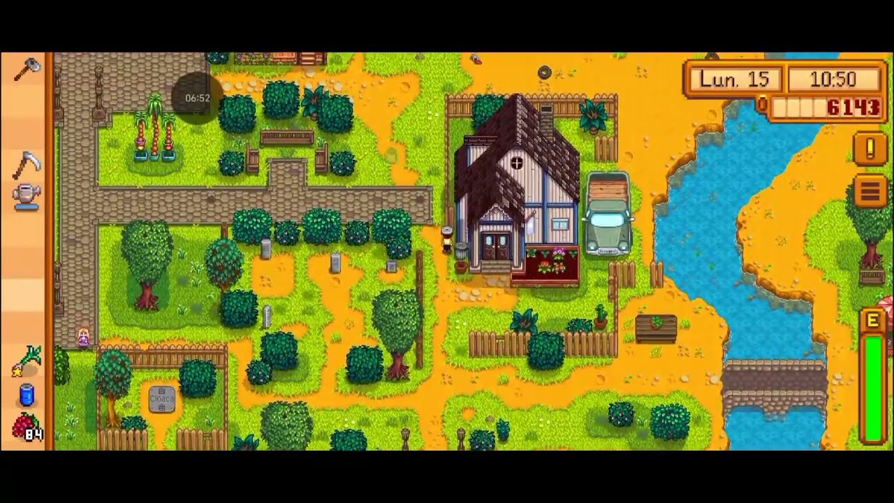 Stardew Valley: Cap 15, Llevando un Par de Racados al Centro Cívico. 