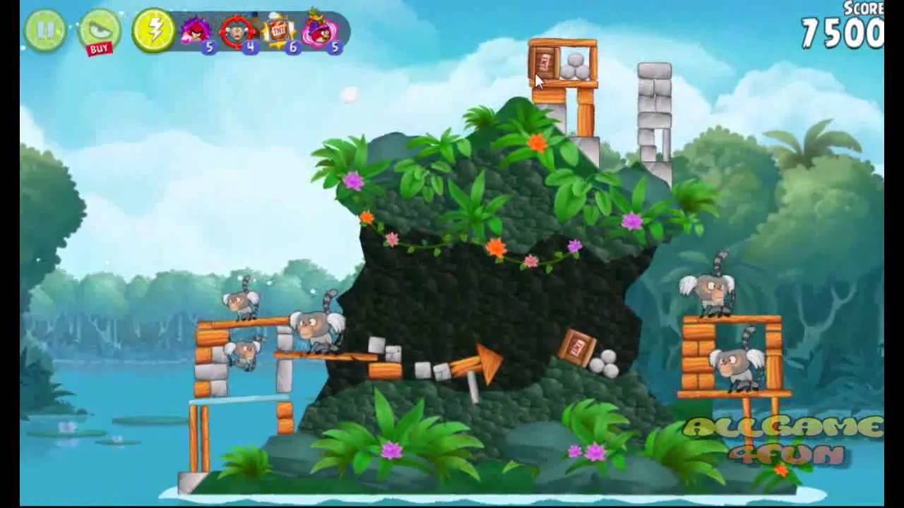 Angry Bird Rio Gameplay Part 2 - Review And Demo With HD - Android Games Collection.mp4