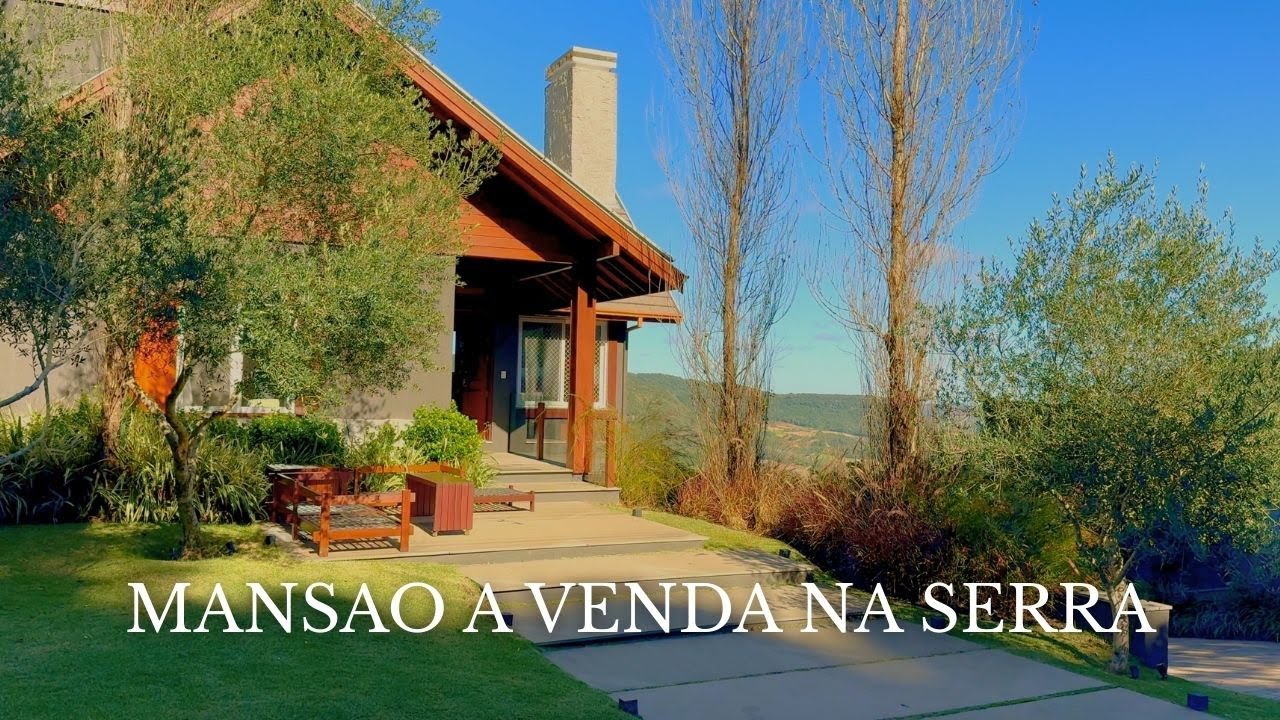MANSAO A VENDA NA SERRA. Essa casa vai te SURPREENDER  do inicio ao fim.